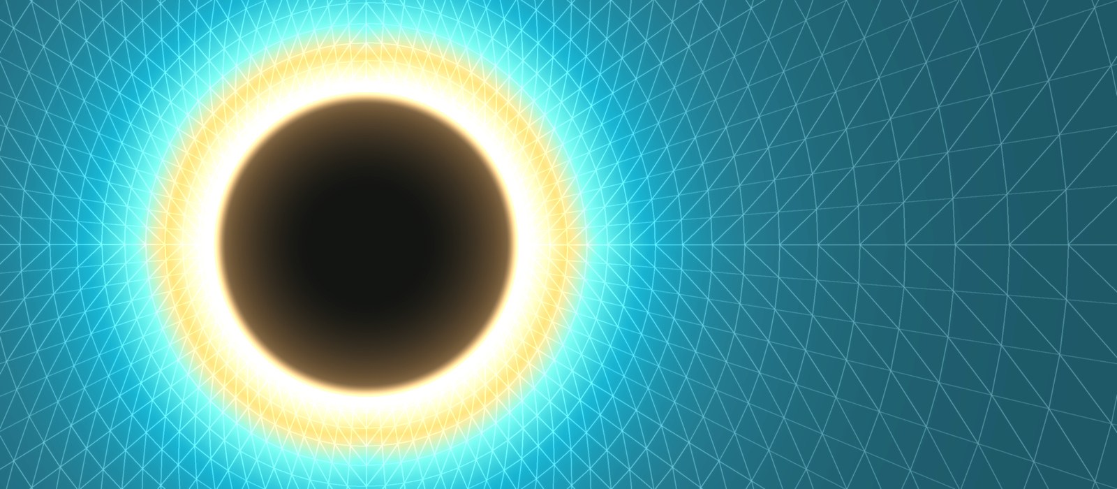 Day-90 temperature field around the heated tunnel; the symmetric quarter model is mirrored for presentation, showing the hot wall ring and conduction halo in the surrounding ground